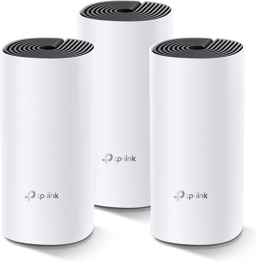 TP-Link Deco M4 (3-pack) | Dual-band WiFi 5 Mesh Router | Gigabit Ethernet | AC1200 - Matmuis - Matmuis